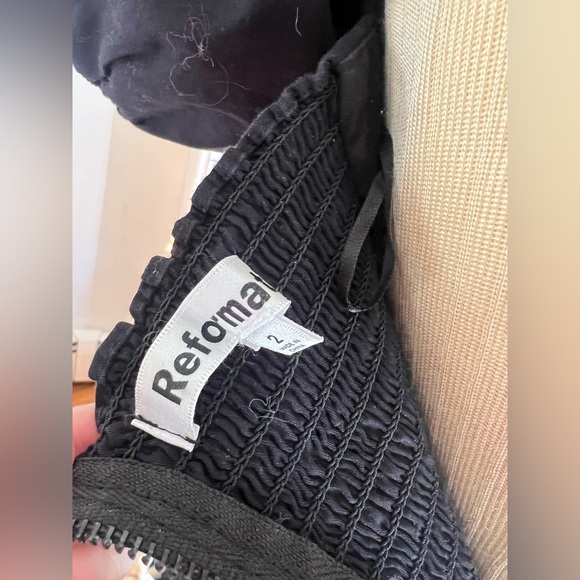 Reformation black dress size 2 - Picture 3 of 3